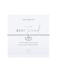 Joma Jewellery A Little 'Best Friend' Double Heart Bracelet